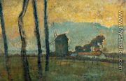 Landscape at Valery-sur-Somme - Edgar Degas
