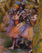 Three Dancers IV - Edgar Degas