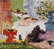 A Modern Olympia I - Paul Cezanne