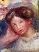 Woman's Head II - Pierre Auguste Renoir