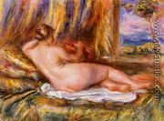 Reclining Nude I - Pierre Auguste Renoir