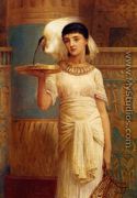 Alethe, Attendent of the Sacred Ibis - Edwin Longsden Long