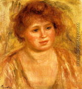 Woman's Head IV - Pierre Auguste Renoir