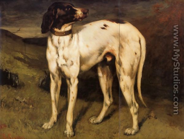 A Dog from Ornans - Gustave Courbet