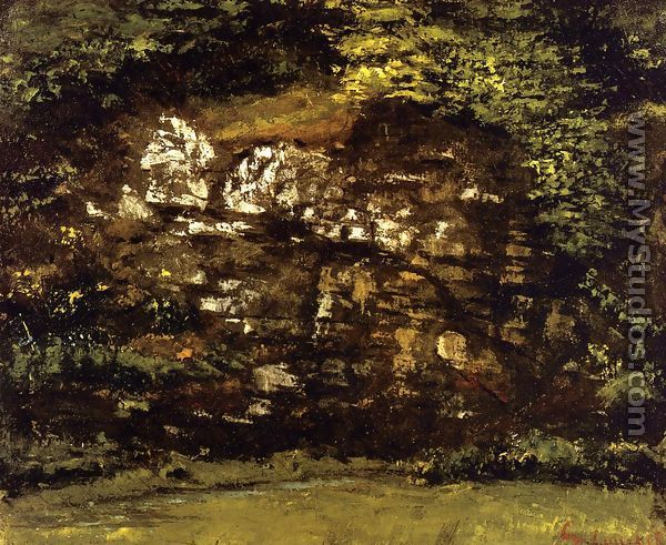In the Woods - Gustave Courbet