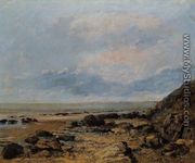 Rocky Seashore - Gustave Courbet