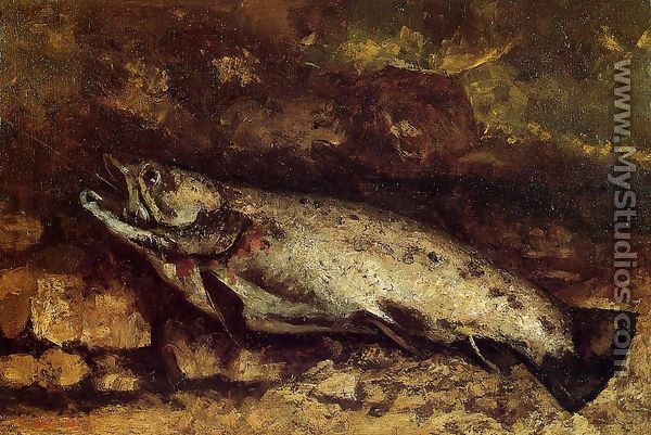 The Trout - Gustave Courbet