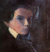 Self Portrait, Facing Right - Egon Schiele