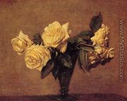 Roses VIII - Ignace Henri Jean Fantin-Latour