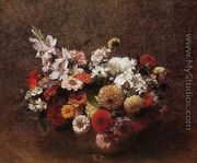 Bouquet of Flowers II - Ignace Henri Jean Fantin-Latour