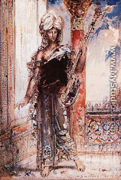 An Arabian Singer - Gustave Moreau
