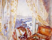 View from a Window, Genoa - John Singer Sargent