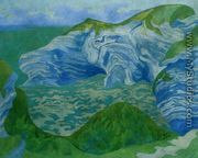 The Blue Cliffs - Paul-Elie Ranson