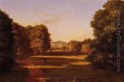 The Gardens of the Van Rensselaer Manor House - Thomas Cole