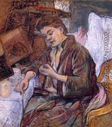 La Toilette: Madame Fabre - Henri De Toulouse-Lautrec