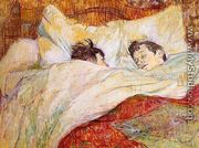 In Bed - Edgar Degas
