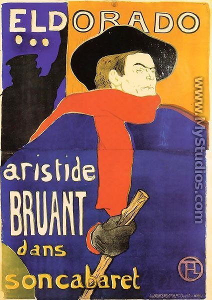 Eldorado, Aristide Bruant - Henri De Toulouse-Lautrec