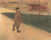 Tristan Bernard at the Buffalo Station - Henri De Toulouse-Lautrec