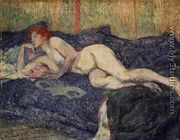 Reclining Nude - Henri De Toulouse-Lautrec