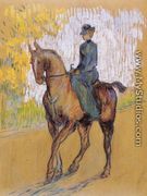 Side-Saddle - Henri De Toulouse-Lautrec
