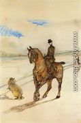 Horsewoman - Henri De Toulouse-Lautrec