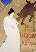 La Gitane 'The Gypsy' - Henri De Toulouse-Lautrec
