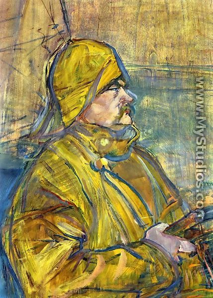 Maurice Joyans (detail) - Henri De Toulouse-Lautrec