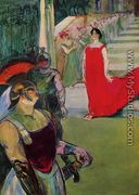 Scenes from 'Messaline' at the Bordeaux Opera - Henri De Toulouse-Lautrec