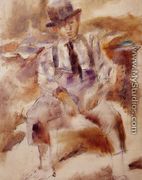 Mulatto with Bowler Hat - Jules Pascin