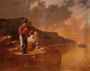 Fishing on the Mississippi - George Caleb Bingham