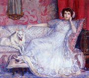 The Woman in White - Theo van Rysselberghe
