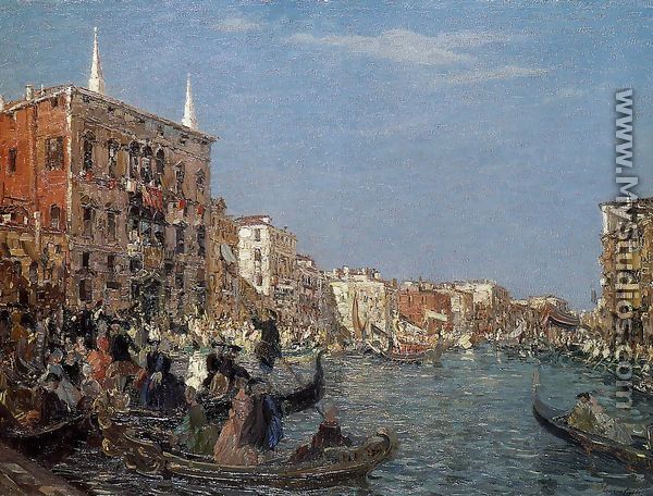The Great Fete on the Grand Canal - Emma Ciardi