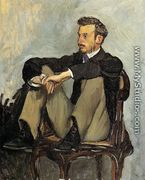 Portrait of Renoir - Jean Frédéric Bazille