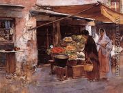 Venetian Fruit Market I - Frank Duveneck