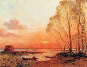 Sunset on the Brfiere - Ferdinand Loyen Du Puigaudeau