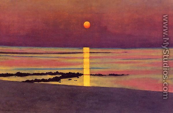 Sunset I - Felix Edouard Vallotton