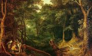 Ambush in the Woods - Jan The Elder Brueghel