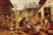 The Organ Grinder - Pieter the Elder Bruegel