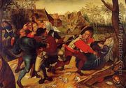 Peasant Brawl - Pieter the Elder Bruegel