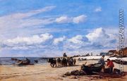 In the Vicinity of Honfleur - Eugène Boudin