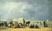 Bathing Time at Deauville - Eugène Boudin