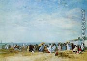 The Beach - Eugène Boudin