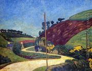 The Stagecoach Road in the Country with a Cart - Paul Serusier