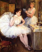 The Ballet Dancers - Willard Leroy Metcalf