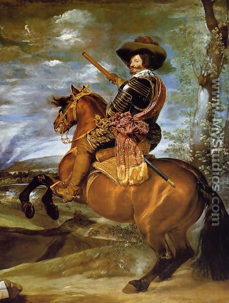 Conde-Duque de Olivares a caballo - Diego Rodríguez de Silva y Velázquez