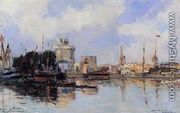 La Rochelle, the Harbor, Bright Sky - Albert Lebourg