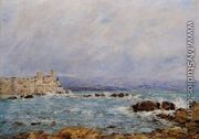 Antibes, the Rocks of the Islet - Eugène Boudin