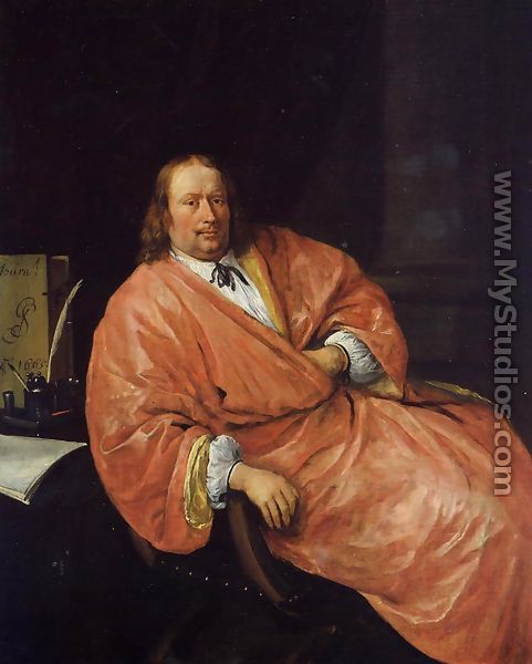 Portrait of Gerrit Gerritsz Schouten - Jan Steen