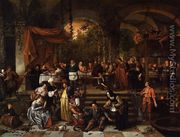 The Wedding Feast at Cana - Jan Steen