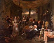 The Wedding of Tobias and Sarah I - Jan Steen